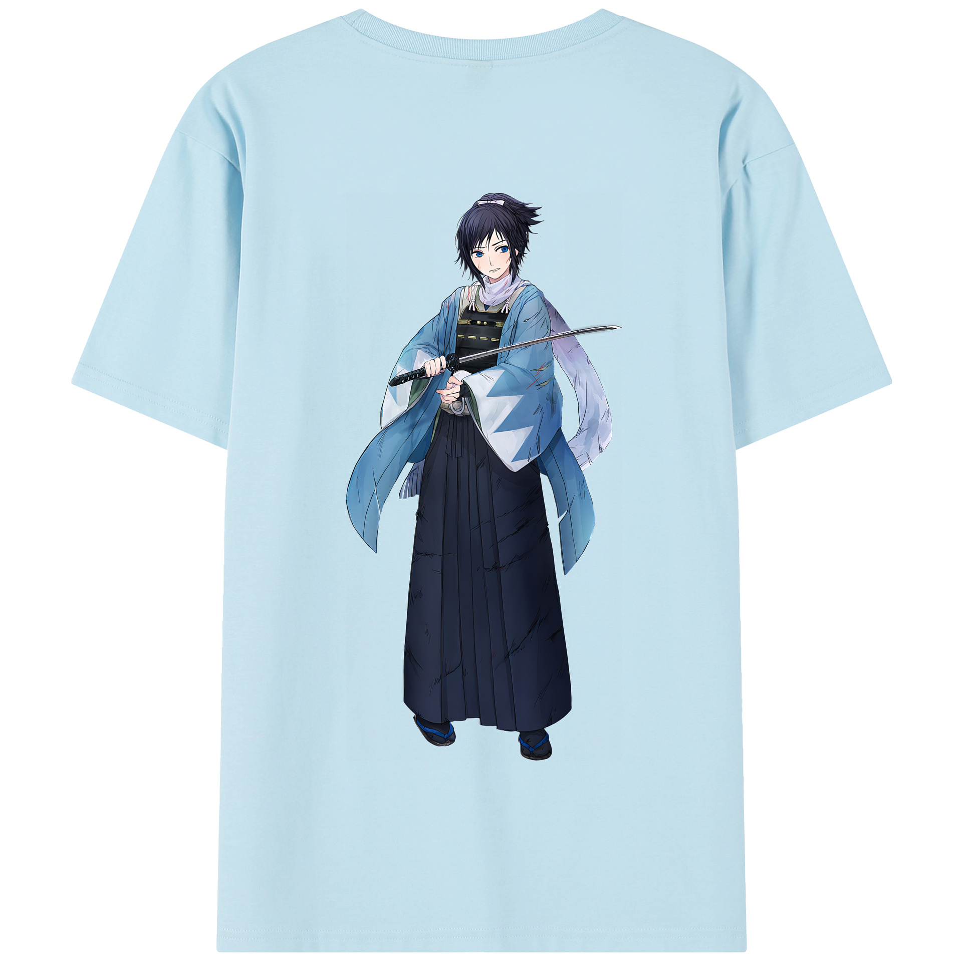 （画像用） 刀剣乱舞 Touken Ranbu 綿100％半袖Tシャツ（背面プリント）